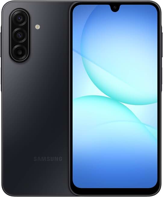 Samsung Galaxy A17 5G Smartphone 128GB US 1 Yr Manufacturer Warranty Black | Large AMOLED, High-Res Camera, Durable Design, Super Fast Charging, Expandable Storage, Circle to Search, 2025