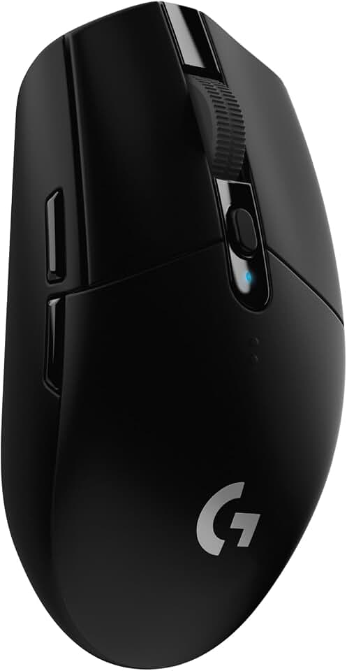 Logitech G305 Lightspeed Wireless Gaming Mouse - Black | 12,000 DPI, Lightweight, 6 Programmable Buttons, 250h Battery, On-Board Memory, Works with PC and Mac