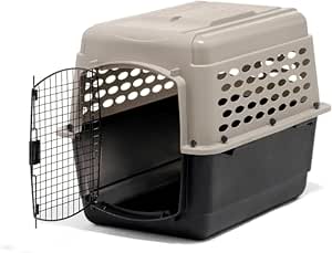 Petmate Vari Dog Kennel, 32-inch, Taupe and Black