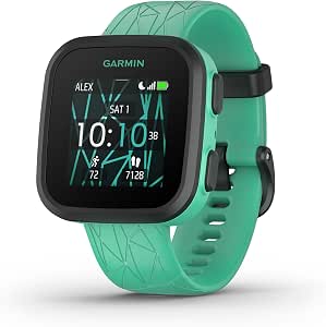 Garmin Bounce™, Kids Smartwatch, Two-Way Text and Voice Messaging, Location Tracking, Burst Green