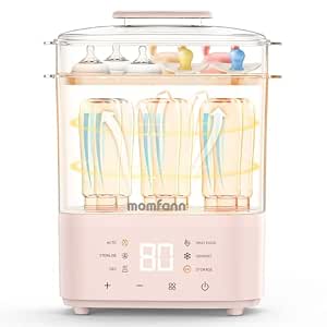MOMFANN Bottle Sterilizer and Dryer & Bottle Warmer for Breastmilk, Thaw