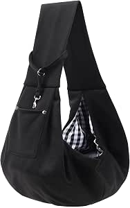 ARZQUT Dog and Cats Carrier Sling, Small Pet Carrier featuring Storage Pocket