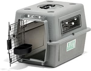 Petmate Sky Kennel for Air Travel, 21in Dog Crate for Pets up to 15 lbs