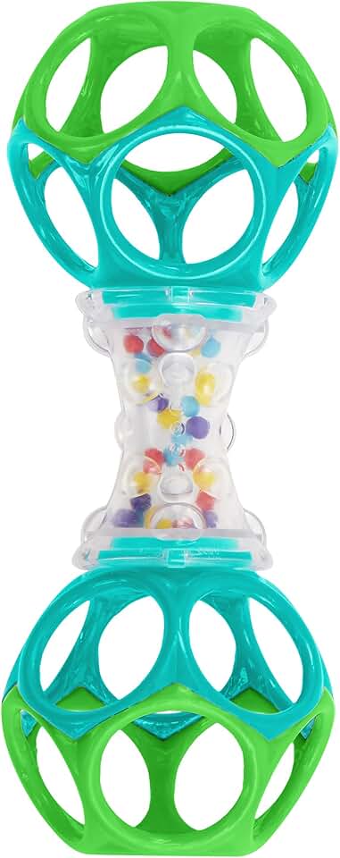 Bright Starts Oball Shaker Rattle Toy, For Newborns Plus