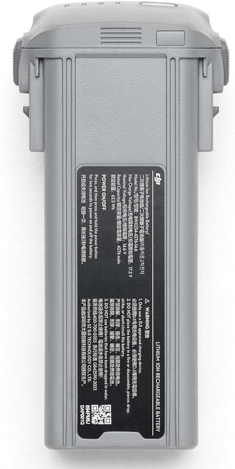 DJI Air 3S Intelligent Flight Battery | 45-minute flight time with Off-State QuickTransfer for aerial photography, file management and extended exploration