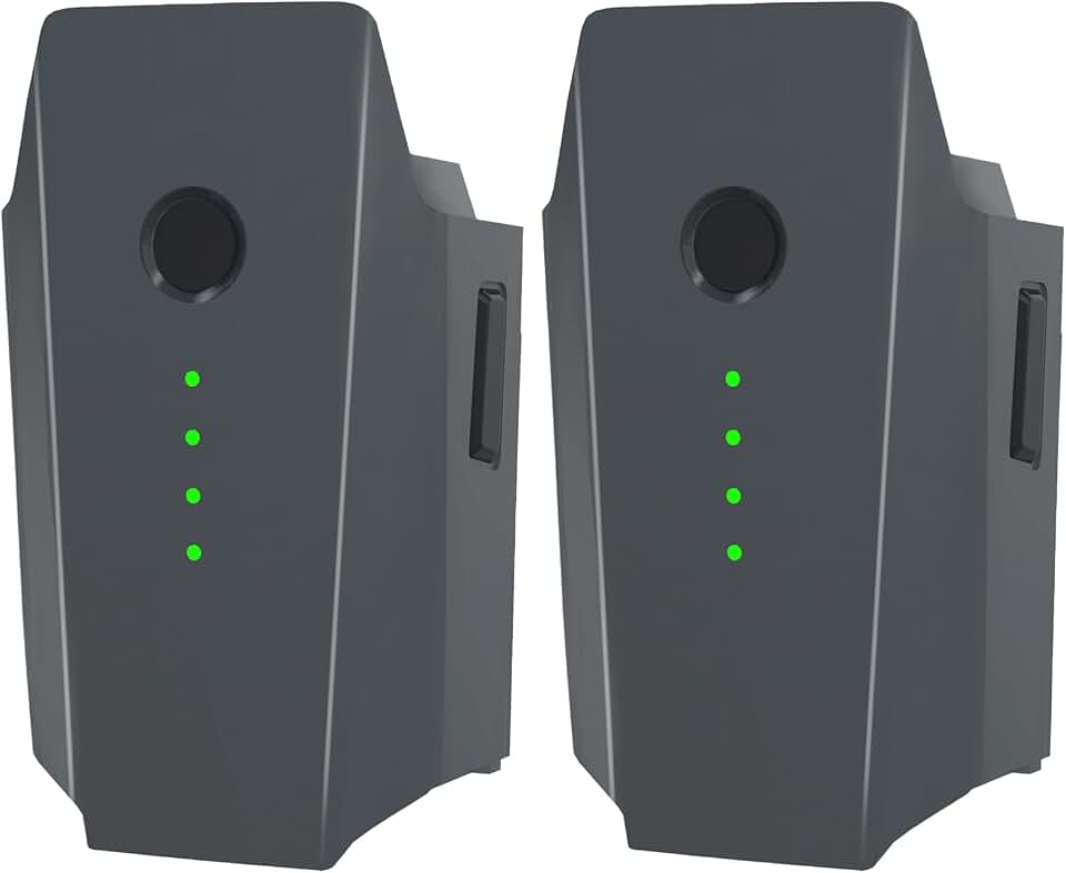 Mavic Pro Battery, 2 Pack 3830mAh 11.4V Intelligent Flight Battery for DJI Mavic Pro/Pro Platinum/Pro White