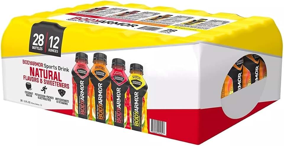 BODYARMOR Sports Drink Variety Pack (12 Fl. Oz., 28 Pk.) Net Wt 336 Fl Oz