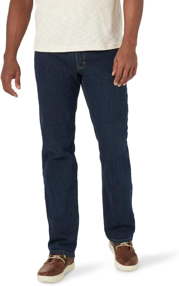 Wrangler Authentics Authentics Men's Classic Regular Fit Comfort Flex Waist Jean