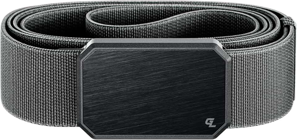Groove Life Groove Belt, Men's Adjustable Stretch Belt with Magnetic Buckle