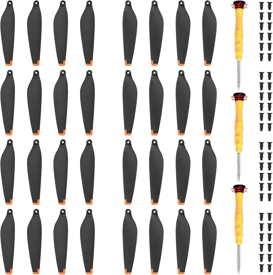 32PCS Propellers for DJI Mini 3, Low-Noise Quick-Release Replacement Blades | Accessories for DJI Mini 3 with Screws &amp; Screwdrivers, Replacement Props for Stable Flight, Mini 3 Only, Not for Mini 3 Pro
