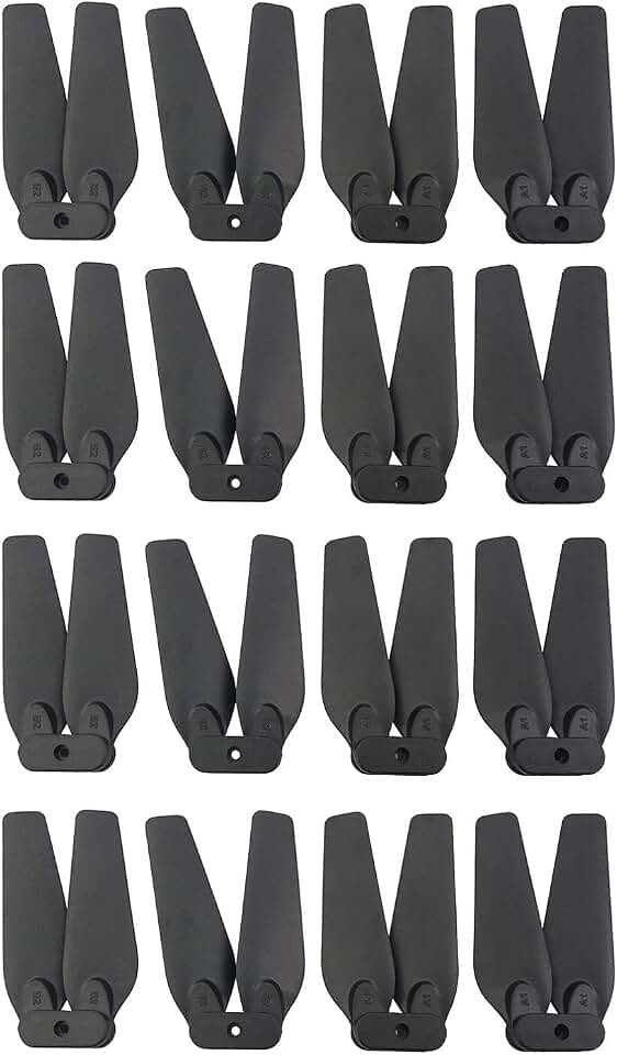 16 PCS Black Propeller for E58 S168 JY019 Folding Quadcopter Drone