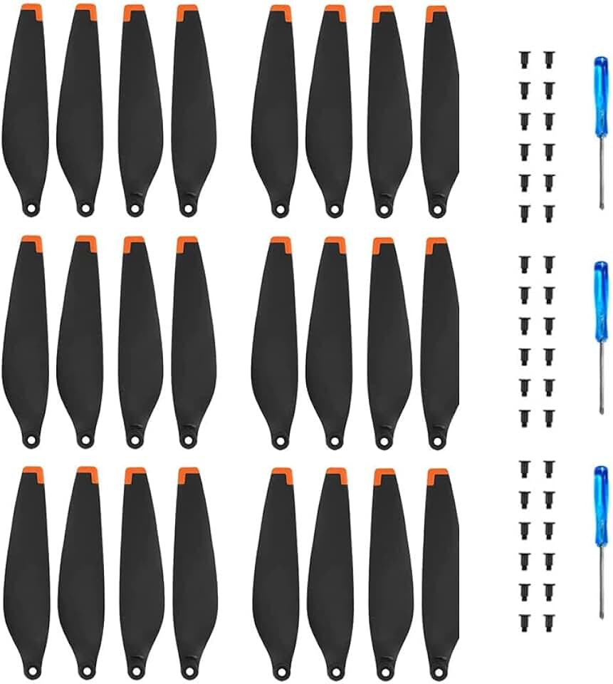 24Pcs Propellers for DJI Mini 3: Quick Release Blades (Not for Mini 3 Pro) | Non-OEM Replacement Blades &amp; Wing Accessories, Lightweight PC 6030F Quick-install Props for Stable Flight and Enhanced