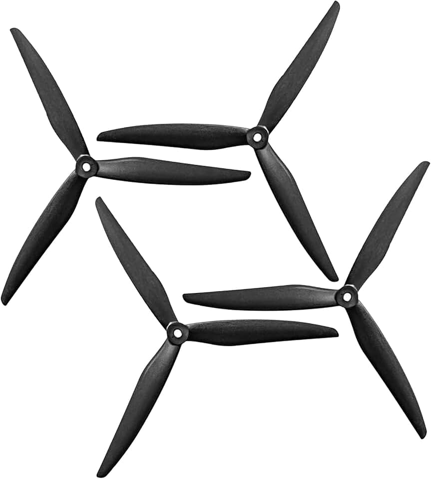 Gemfan Cinelifter 1050 10-Inch 3-Blade Glass Fiber Nylon Props, 2CW + 2CCW | For 10-inch Cinelifter and cinematic builds; 5mm mount, compatible with 3212–3214 motors for heavy-load flight
