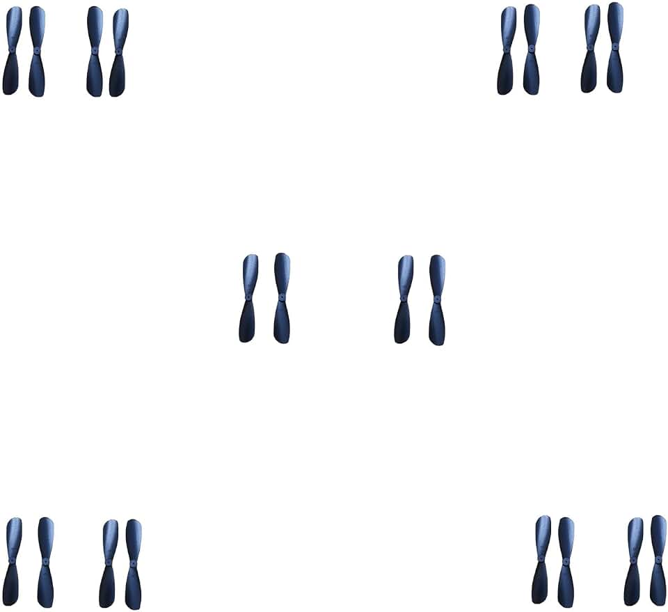 Mini Propeller, 20 Pcs1.38 Inches Axis 0.03 Inch Remote Control Aircraft Replacement Props, Used for Remote Control Aircraft Special Nylon Props Ab Propeller Mini Quadcopter Accessories skrnrhrery