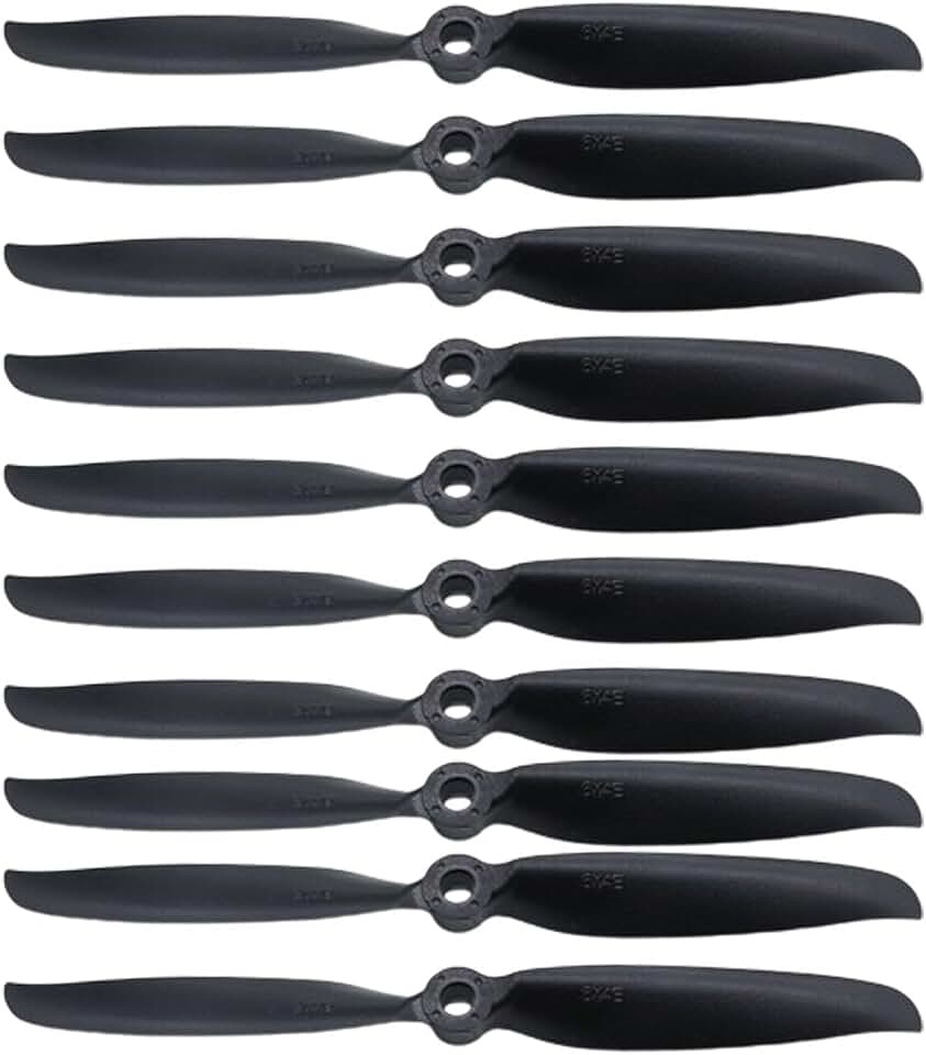 Propeller Props, 10PCS 6040 6x4 Remote Control propellers for Remote Control Aircraft Quadcopter Remote Control Aircraft 2450Special for Motor skrnrhrery