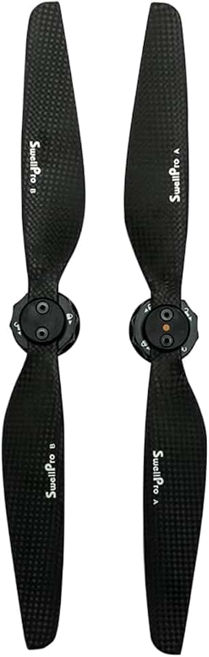 1 Pair SwellPro FD3/FD1+ Drone Propellers (1CW+1CCW), Quick Release Carbon Fiber Blades Compatible with Fisherman FD3 and FD1+ Fishing Drone