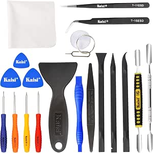 Kaisi Professional Electronics Opening Pry Tool Repair Kit Metal Spudger