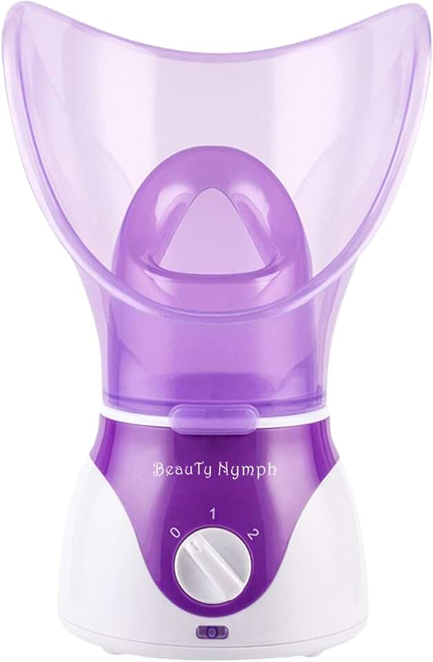 Face Steamer,Beauty Nymph Spa Home Facial Steamer Sauna Pores and Extract Blackheads, Rejuvenate and Hydrate Your Skin for Youthful Complexion- Face Steaming Skincare Deep Cleanse SPA