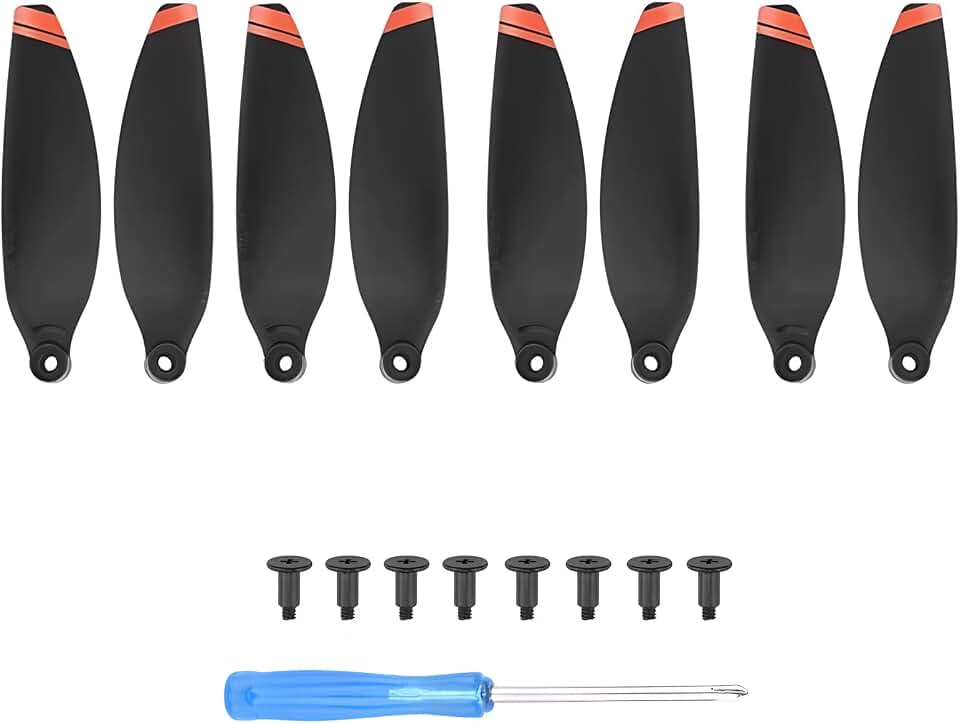 8Pcs Mini 2 Propellers for DJI Mini 2 &amp; Mini 2 SE Mini 4K Drone Replacement Spare Parts Accessories Low-Noise Quick-Release Blades Props