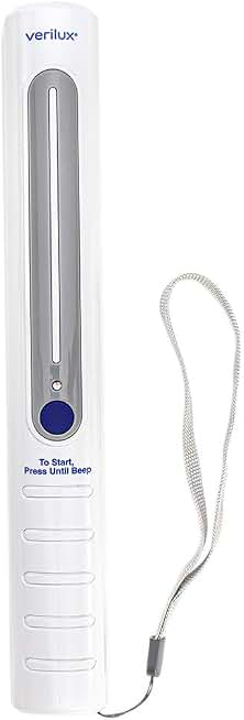 Verilux CleanWave VH03 Portable Sanitizing Travel Wand - UV-C Technology - Kills Germs and Bacteria