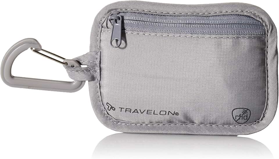 Travelon Rfid Blocking Clip Stash Pouch