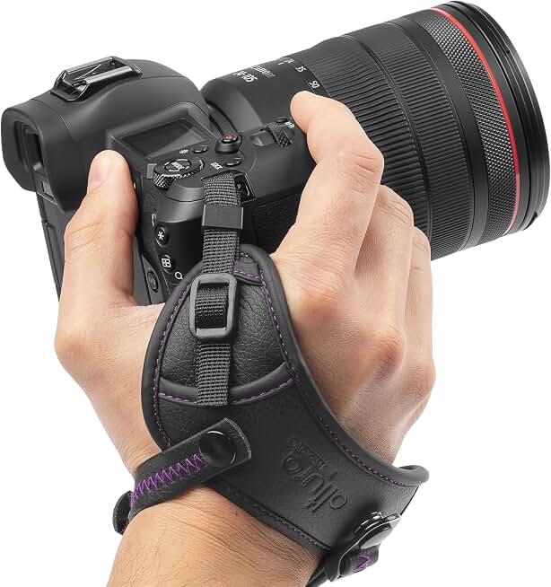 Altura Photo Camera Wrist Strap, Padded Hand Grip for DSLR, Canon &amp; More | Great Photography Accessories &amp; Equipment for Canon Rebel T7, R6 Mark II
