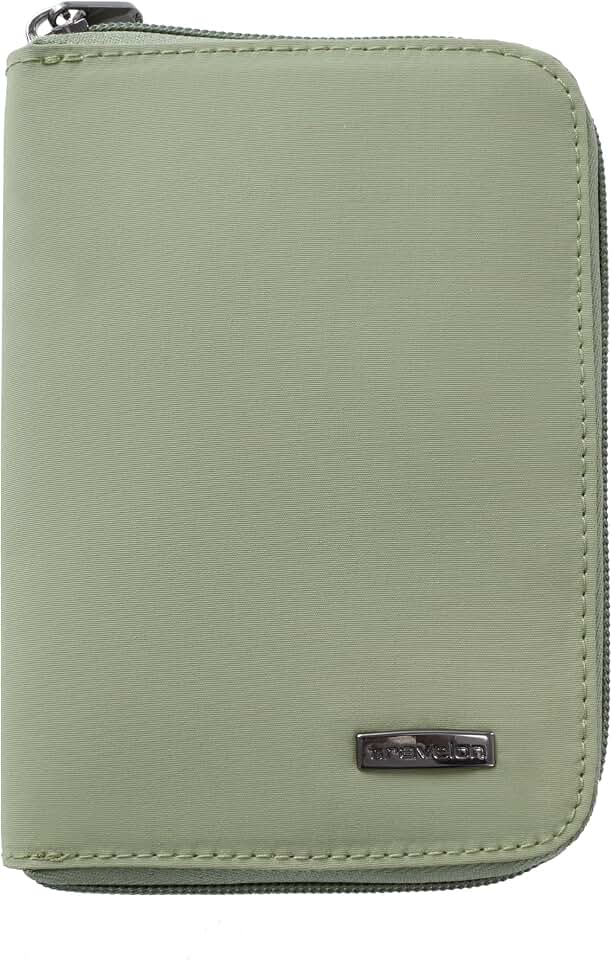 Travelon RFID Blocking Passport Zip Wallet