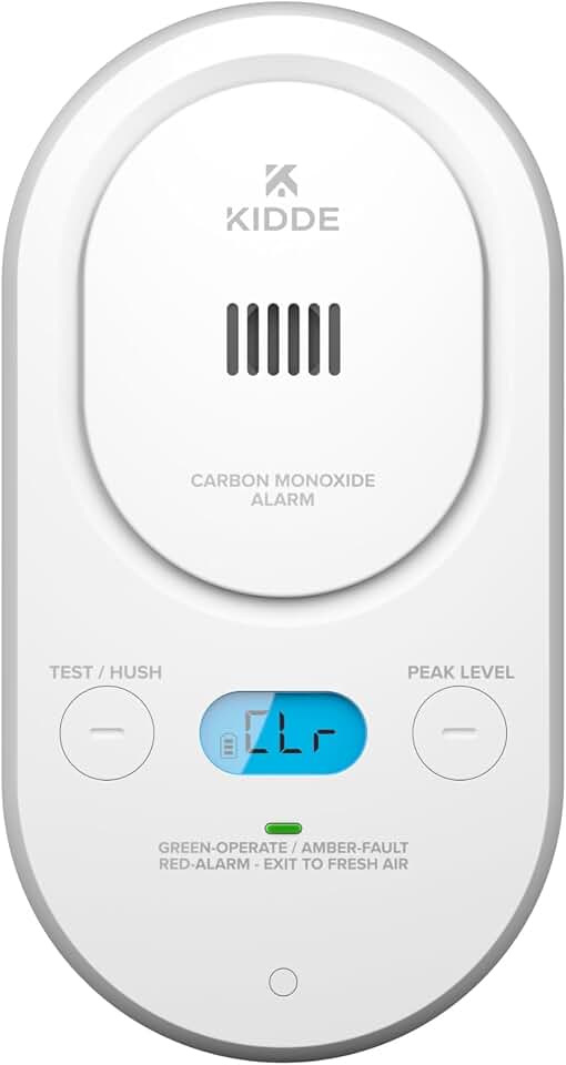 Kidde Carbon Monoxide Detector, Plug-in &amp; AA Battery Backup, COPD | No Low Battery Chirps, Rotating Plug with Power Surge Immunity, LED Status Lights, Ideal for Homes &amp; Apartments, 5th Edition