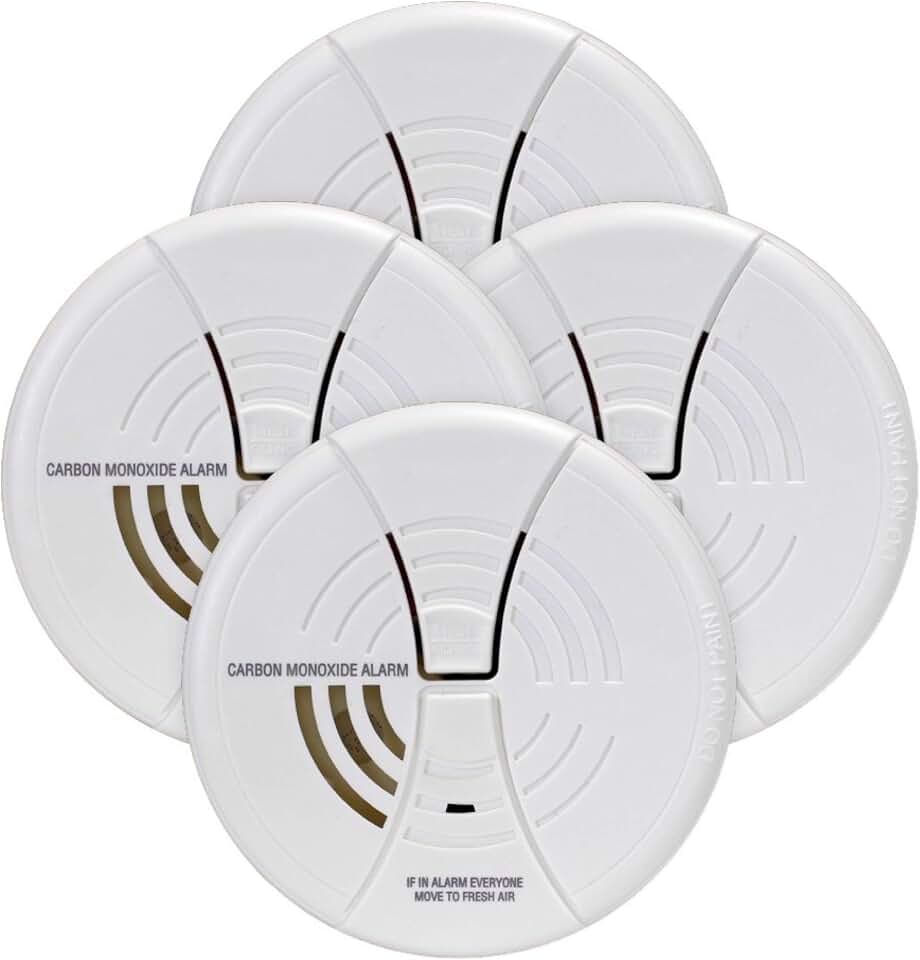 First Alert Battery Carbon Monoxide Alarm | CO250B, 4PK