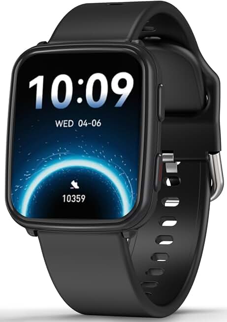 MorePro Fitness Tracker with 24/7 Heart Rate &amp; Blood Pressure Monitor, Blood Oxygen &amp; Sleep Tracker, Smart Watch with Step Calorie Counter, IP68 Waterproof Activity Tracker for Women Men Android iOS Global Recycled Standard