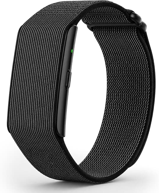 Screenless Fitness Smart Bracelet,24/7 Sleep &amp; Health Tracker | 170+ Sports, Heart Rate, SpO2, Stress, Step &amp; Calorie Tracker, 30 Days Battery, IP68 Waterproof, 25g Ultra-Light, Free App