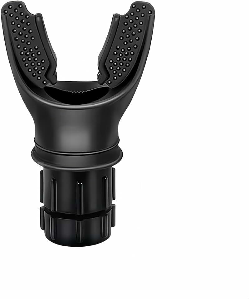 Portable Lung Capacity &amp; Ab Trainer - Adjustable Resistance Breathing Exerciser for Core Strength, Swimming, Martial Arts | Medical-Grade Silicone, Compact Design with Flow Control Valve