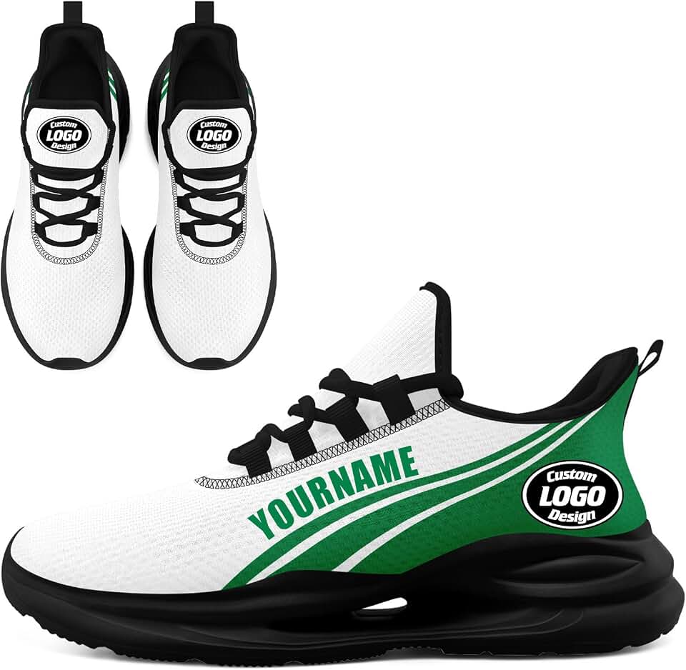 Custom Stylish Sneakers for Men Women Personalized Team Company Gifts Comfortable Unisex Running Tennis Baseball Sports Shoes