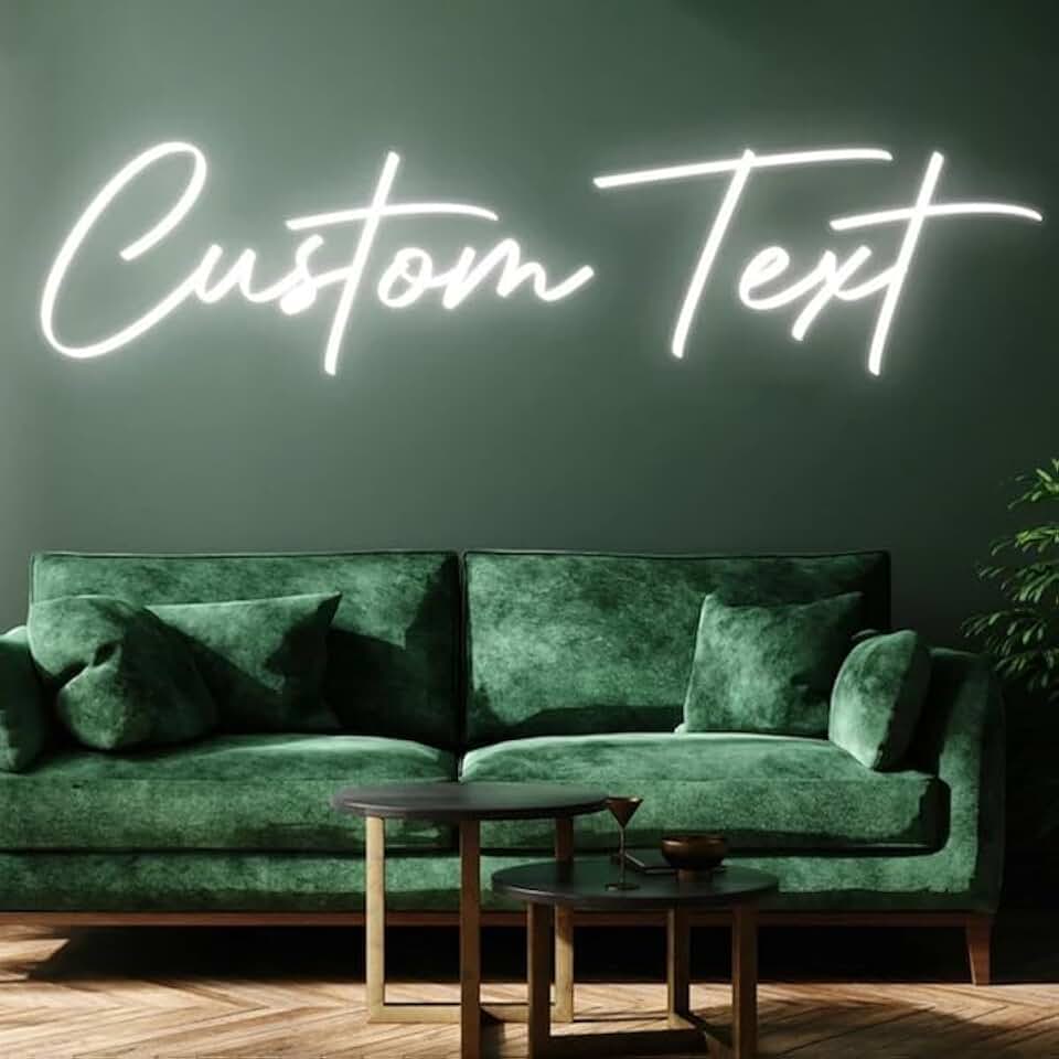 Custom Neon Signs Neon Customizable for Wall Decor Personalized Neon Sign for Wedding Birthday Party Gift Party Bar Game Room Home Business Shop Name Logo Neon Sign