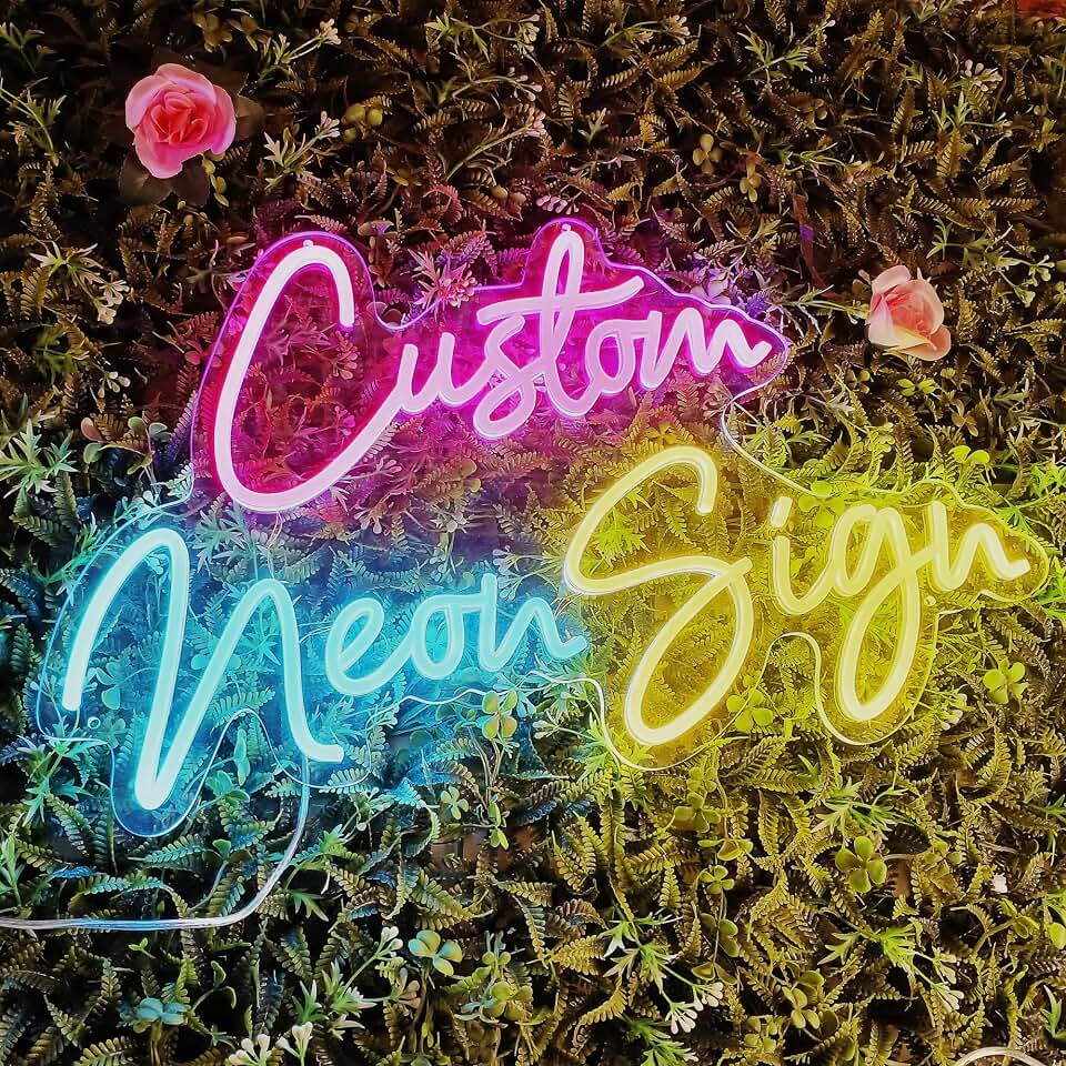 Custom Neon Sign - Personalized LED Wall Decor for Bedroom, Birthday Gift, Wedding, Party, Bar, Salon Decoration
