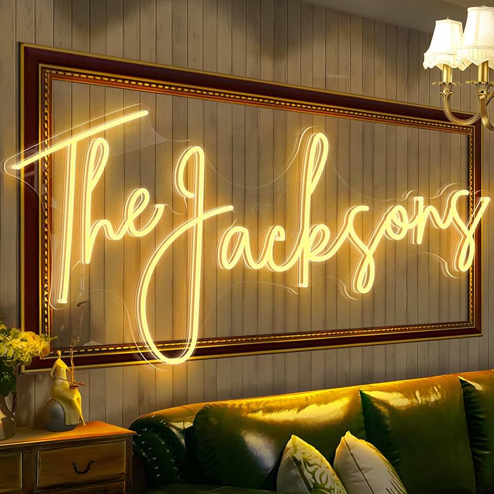 Wakklia Custom Neon Sign, Valentine's Day Custom LED Sign Personalized | Customizable for Wedding Events Prom, Custom Neon Signs for Wall Decor Valentine's Day Birthday Gifts Coffee Office Bar Gift