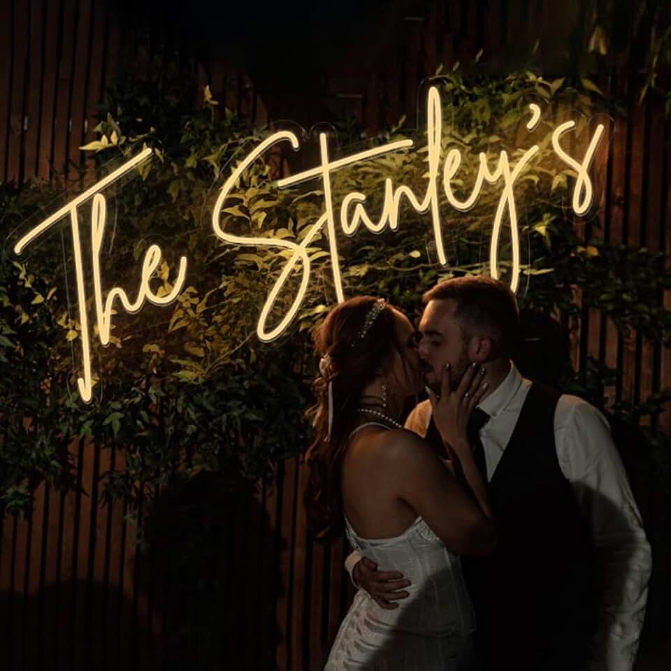 Wakklia Custom Neon Signs, Neon Name Sign Customizable for Wall Decor | Personalized Neon Sign Larger LED Light up Sign Customizable for Bedroom Wall Decor, Neon Name Sign For Wedding Birthday Shop