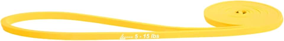 LEZER Resistance Bands - Pull Up Bands for Home Gym Fitness, Stretching, Physical Therapy &amp; Training - Includes Instruction
