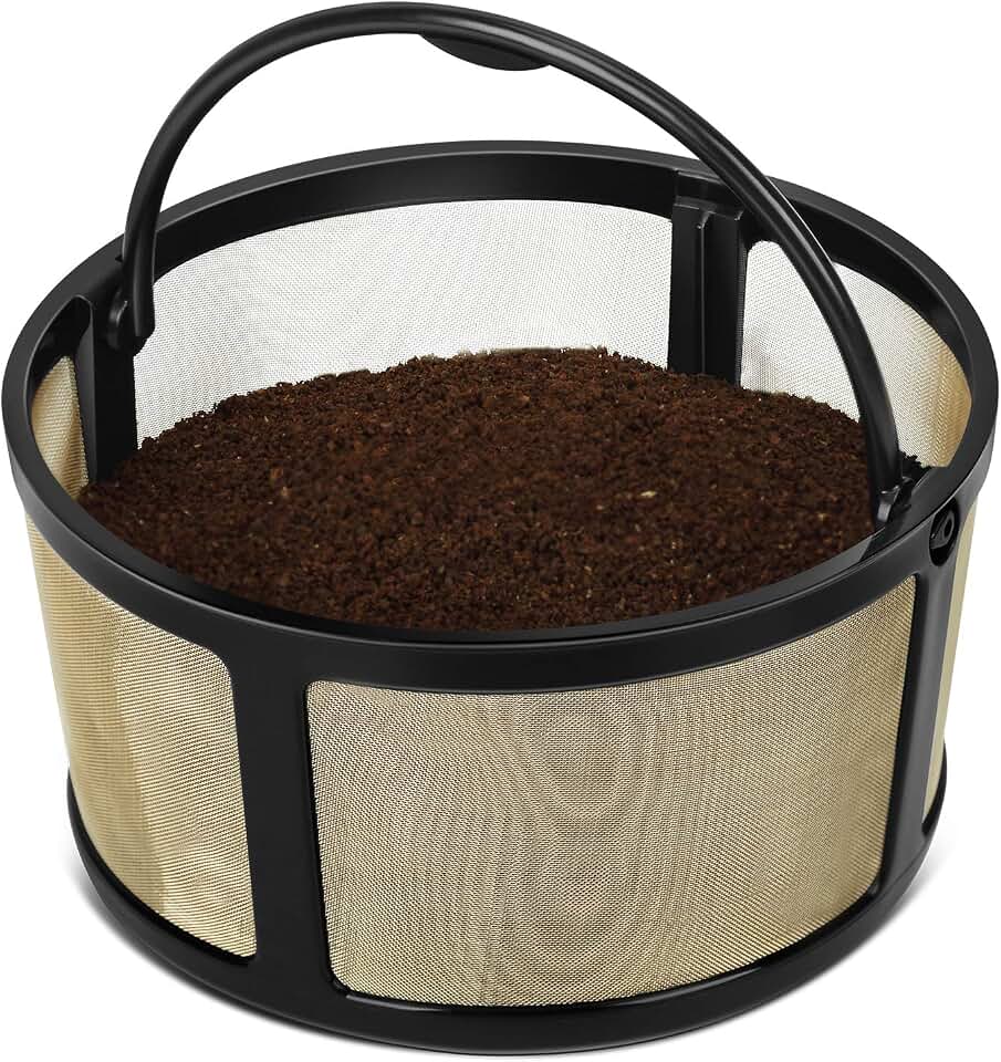 Geesta Reusable Keurig K Duo Coffee Filter | Compatible with K-Duo Hot &amp; Iced(Gen 2), K-Duo Essentials and K-Duo Brewers Machine, Mesh Ground Coffee Basket