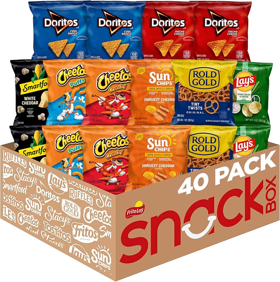 Frito-Lay Fun Times Mix Variety Pack, 40 Bags