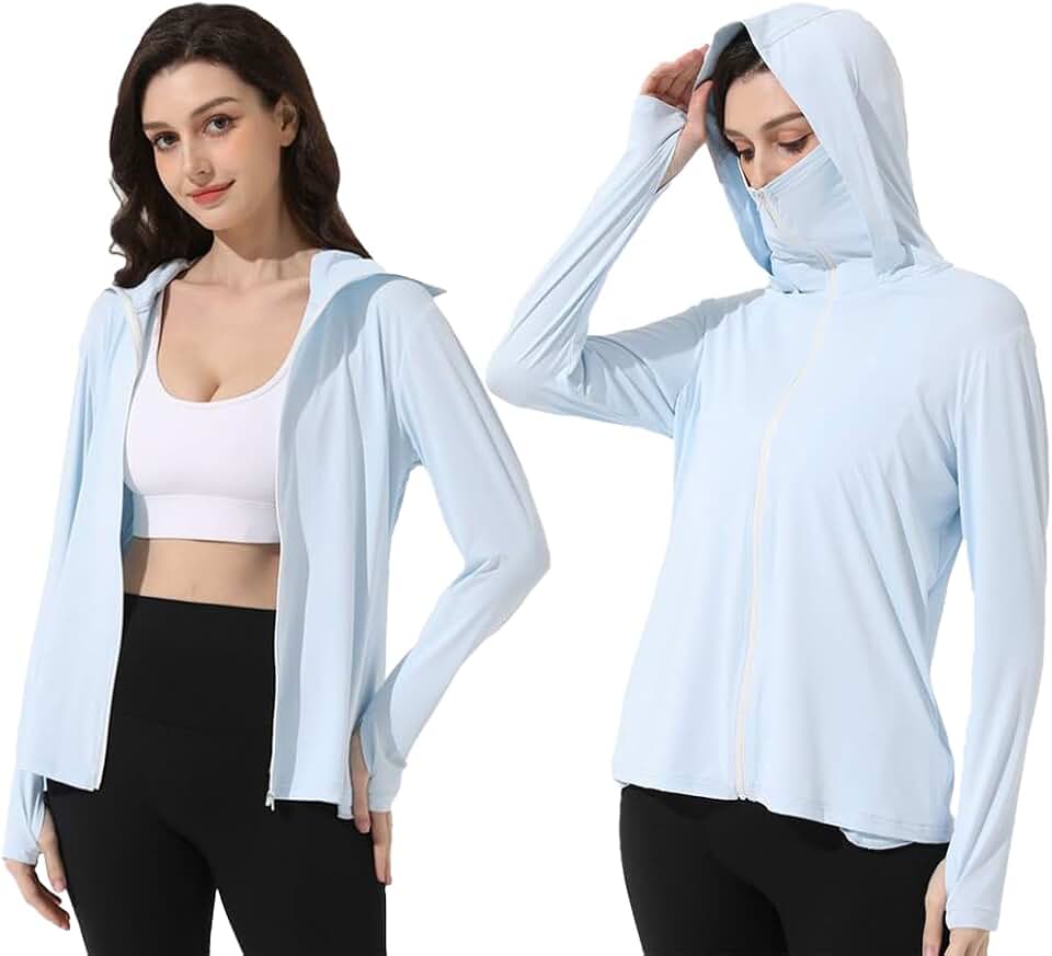Mingyuezai Women's UPF 50+ Sun Protection Jacket Spf UV Clothing