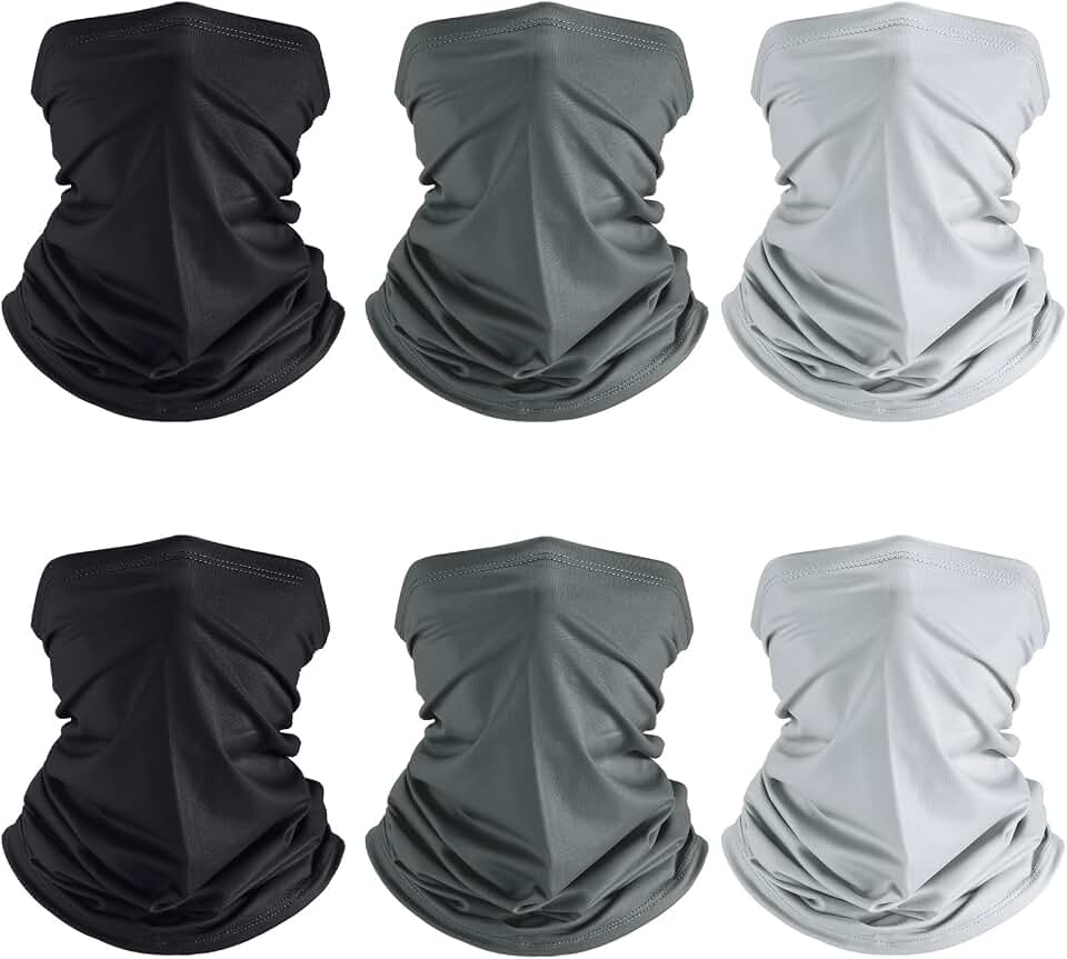 Geyoga Neck Gaiter Cooling Face Bandana Mask for Men