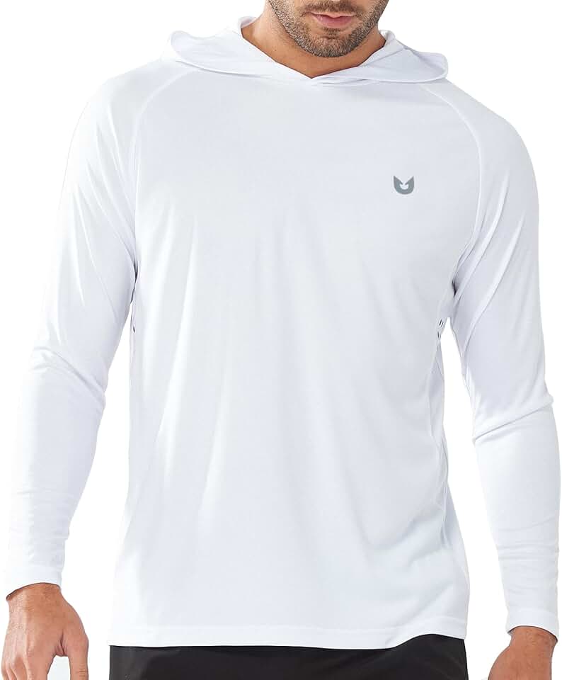 NORTHYARD Men's Sun Hoodie Long Sleeve Fishing Shirts UPF 50+ Rash Guard