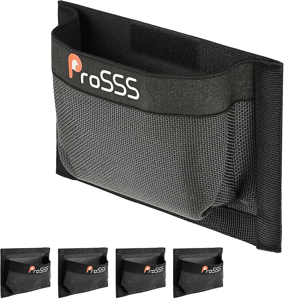 1PC Boat 10"*7" Self-Adhesive Storage Mesh Bag,Marine Organizer for Tools &amp; Boat Accessories,Waterproof Strong Adhesive Backing, Easy to Install &amp; Remove,Keep Your Boat Tidy and Items Secure