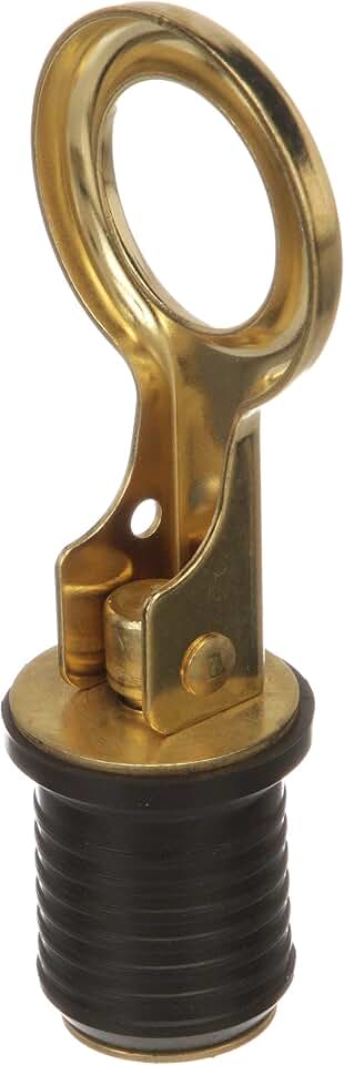 Attwood 7524A7 Snap-Handle Drain Plug,