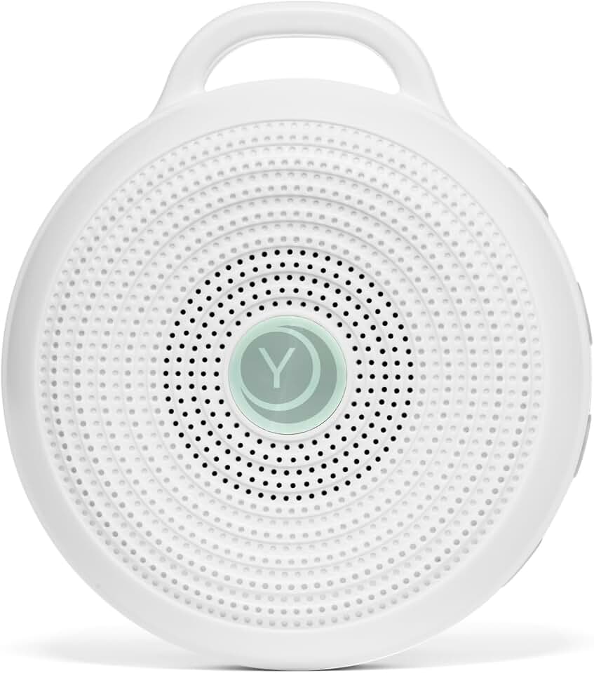 Yogasleep Rohm Portable White Noise Sound Machine, 3 Soothing Natural Sounds with Volume Control, Sleep Therapy For Adults, Kids &amp; Baby, Noise Cancelling for Office Privacy &amp; Meditation, Registry Gift