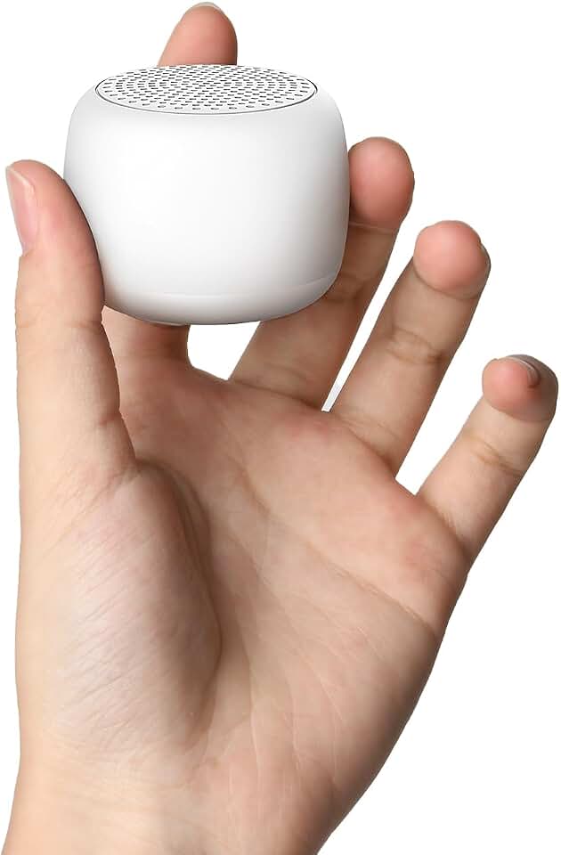 Babelio Pocket Mini Portable White Noise Machine for Travel, 15 Sounds | USB-C Rechargeable, Auto-Off Timer, Lightweight Design, Last-Setting Memory, Easy To Pack And Carry, White Global Recycled Standard
