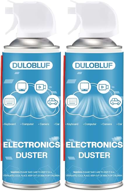 Compressed Air Duster: Computer Keyboard Cleaner