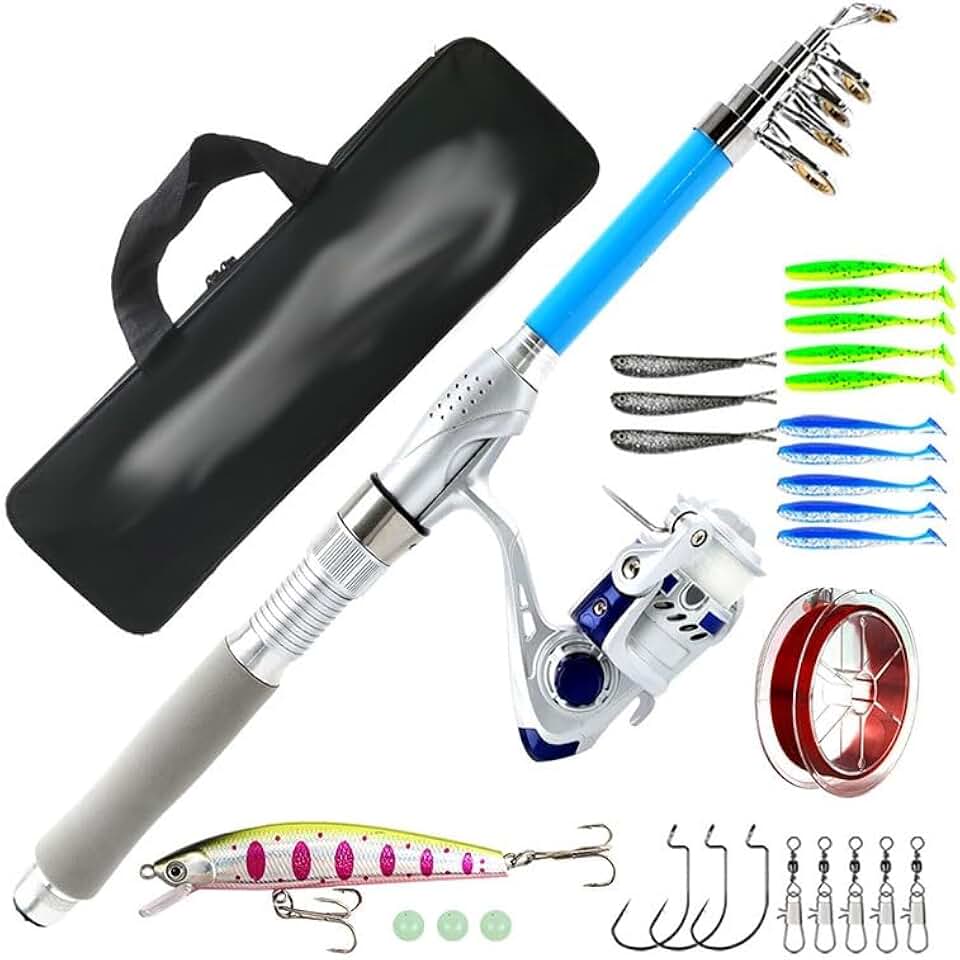 Luya Fishing Gear Set Rod Wheel Line Combination