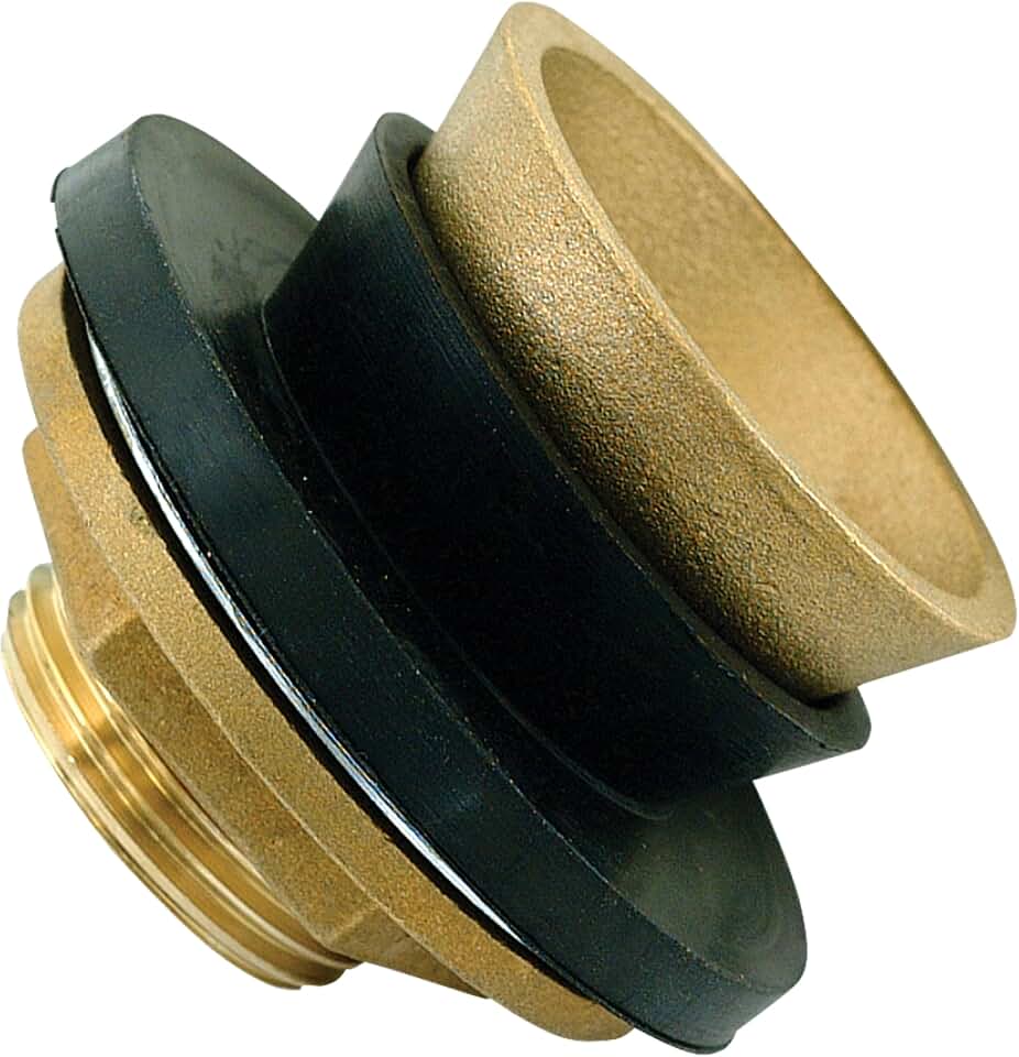 Eastman 1-1/2 Inch Closet Spud, Brass Plumbing Fitting, Model 40135